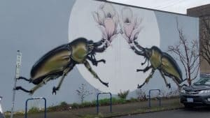 Beetle mural by Thomas Jackson 2016