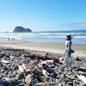 sunny oregon beach coast cleanup solve