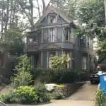 queen anne victorian home